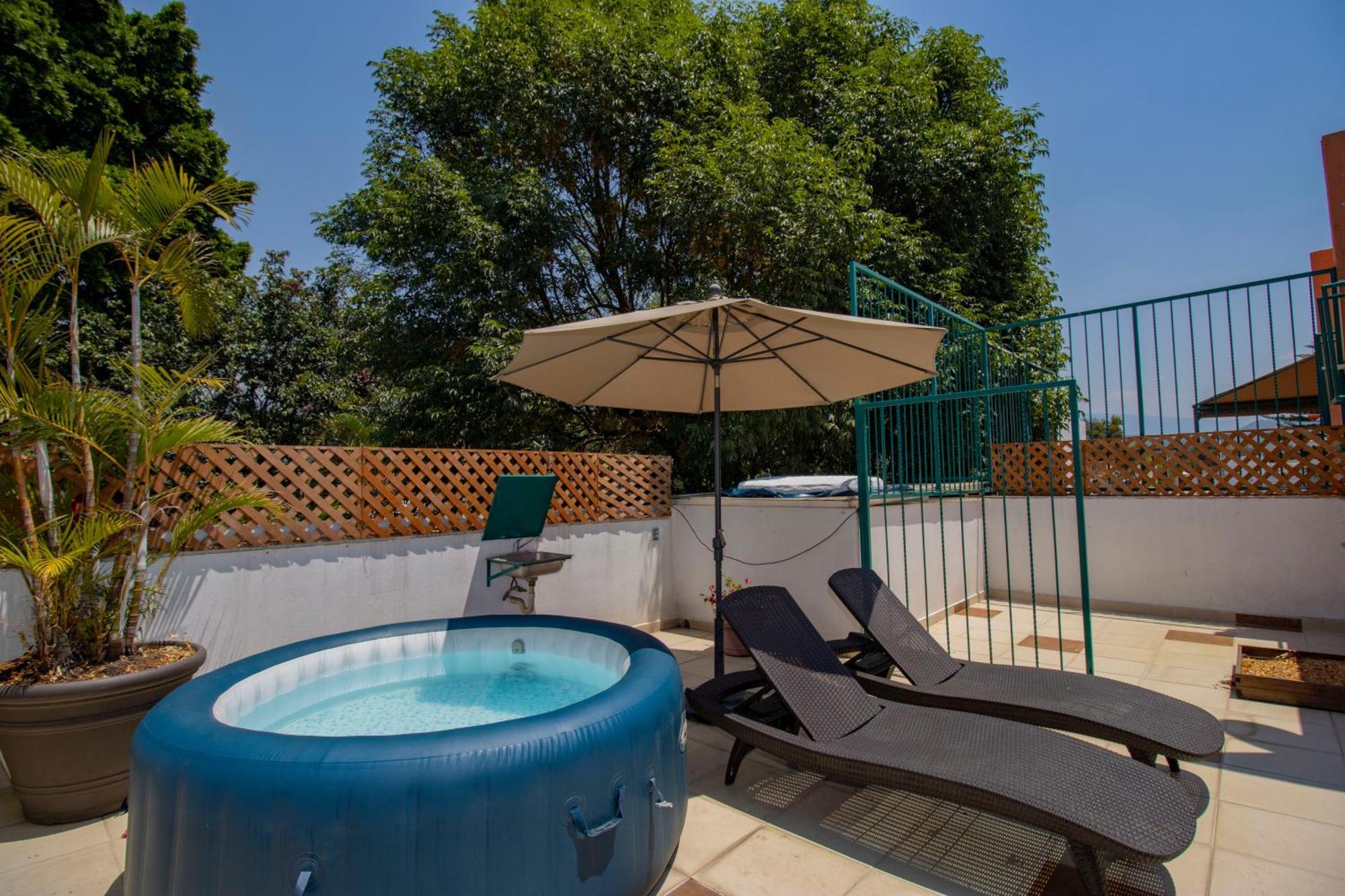 New! Bamboo Rooftop Villa Cuernavaca Exteriör bild